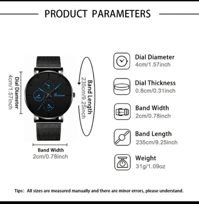 Minimally Casual Men.s Watch